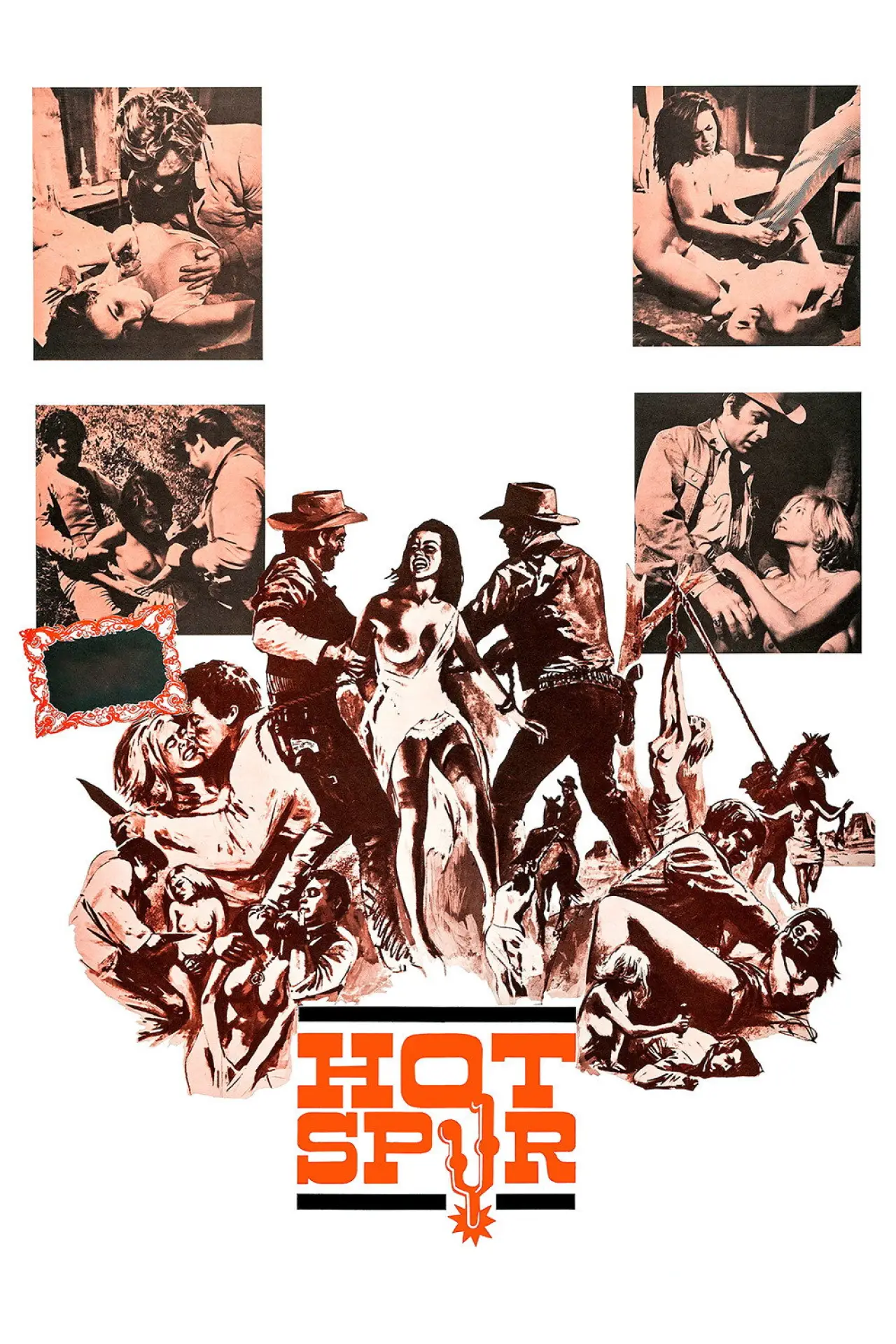 Movie poster "Hot Spur"