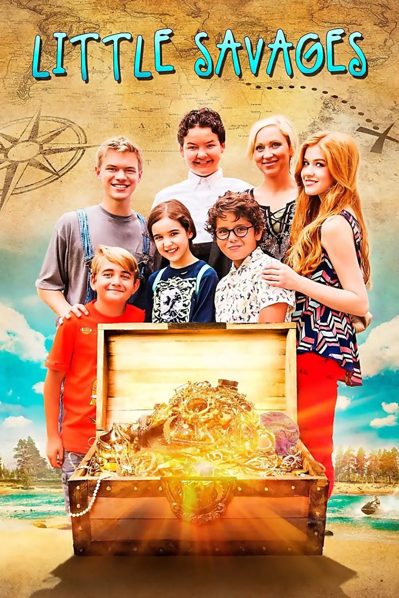 Movie poster "Little Savages"