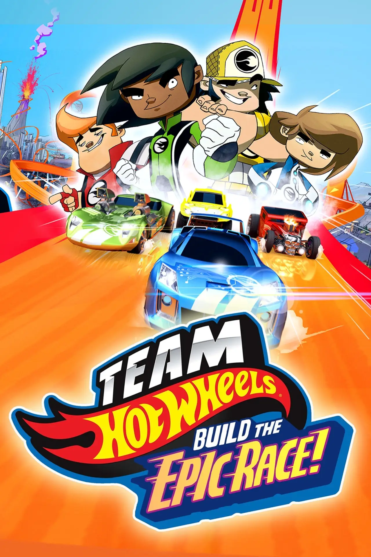 Movie poster "Team Hot Wheels: Build the Epic Race"