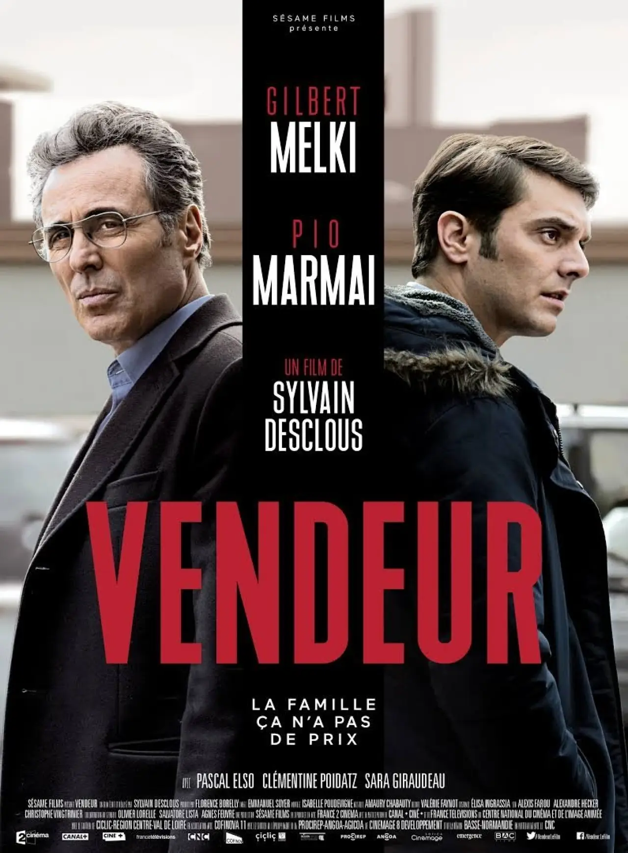Movie poster "Vendeur"