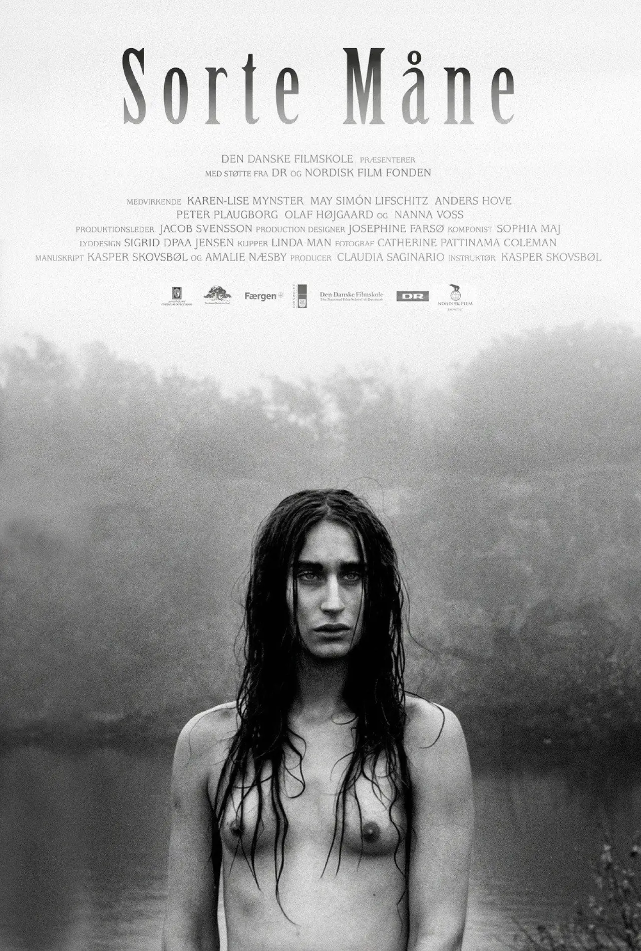 Movie poster "Sorte måne"