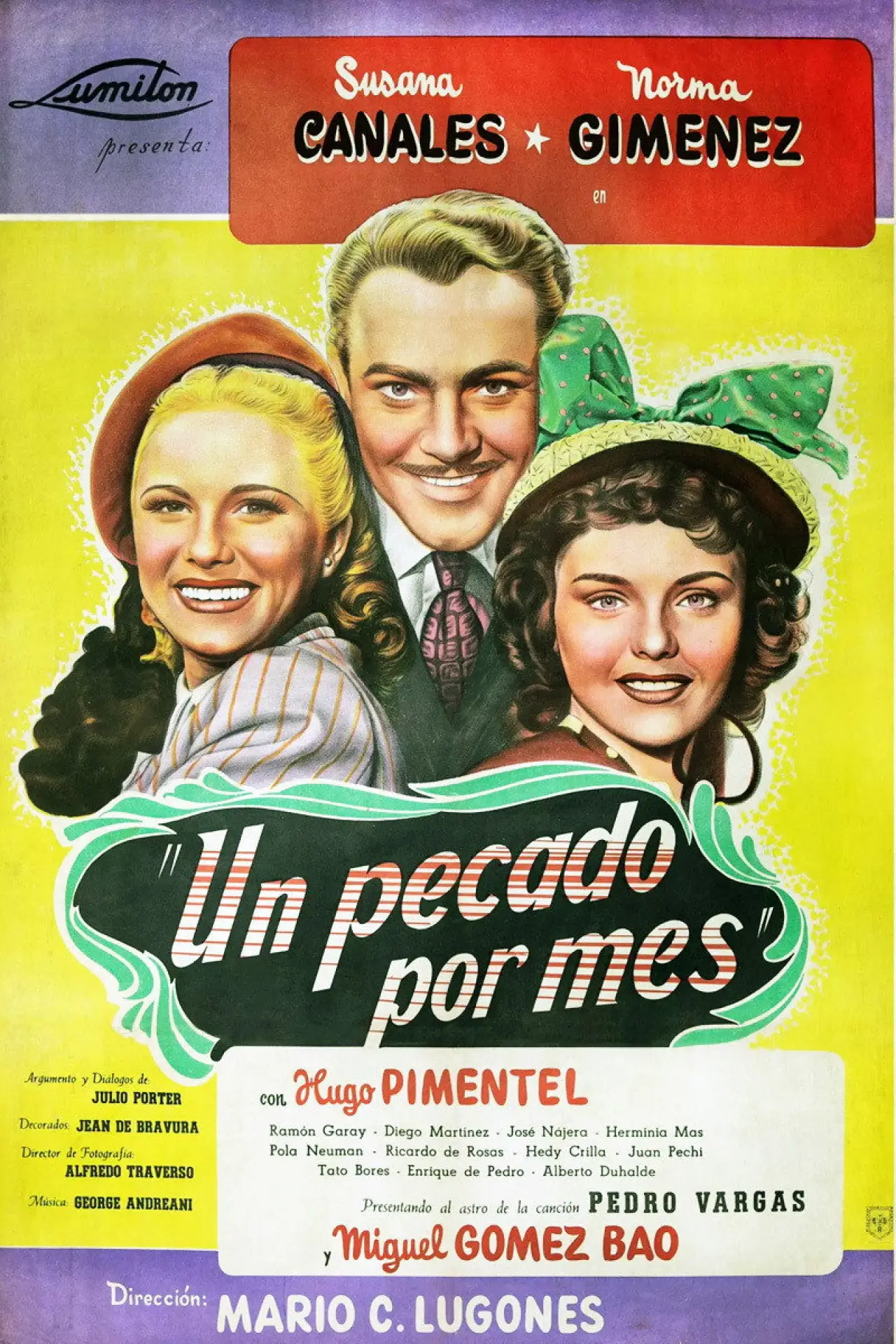 Movie poster "One Sin A Month"