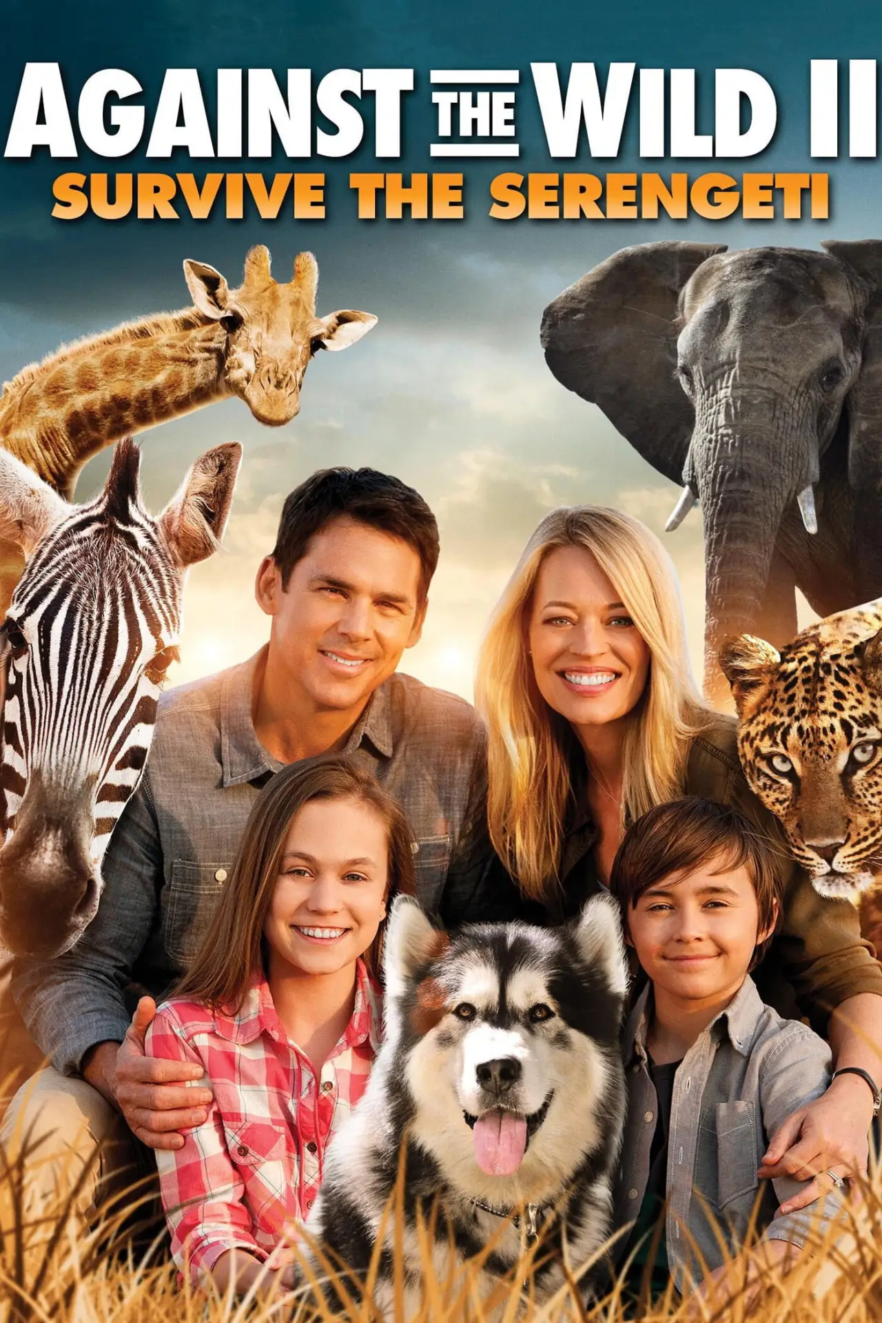 Movie poster "Against the Wild II: Survive the Serengeti"