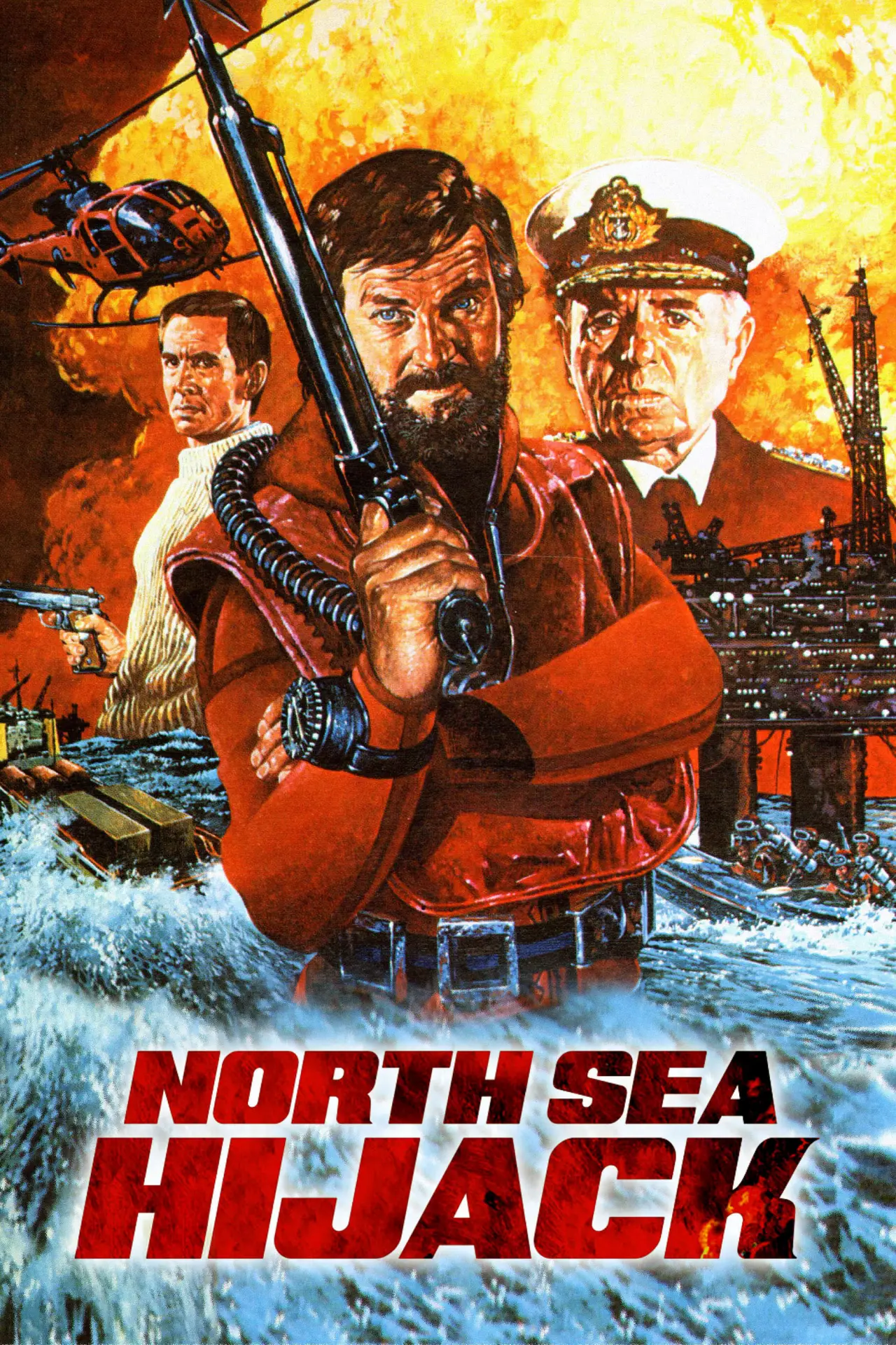 Movie poster "North Sea Hijack"