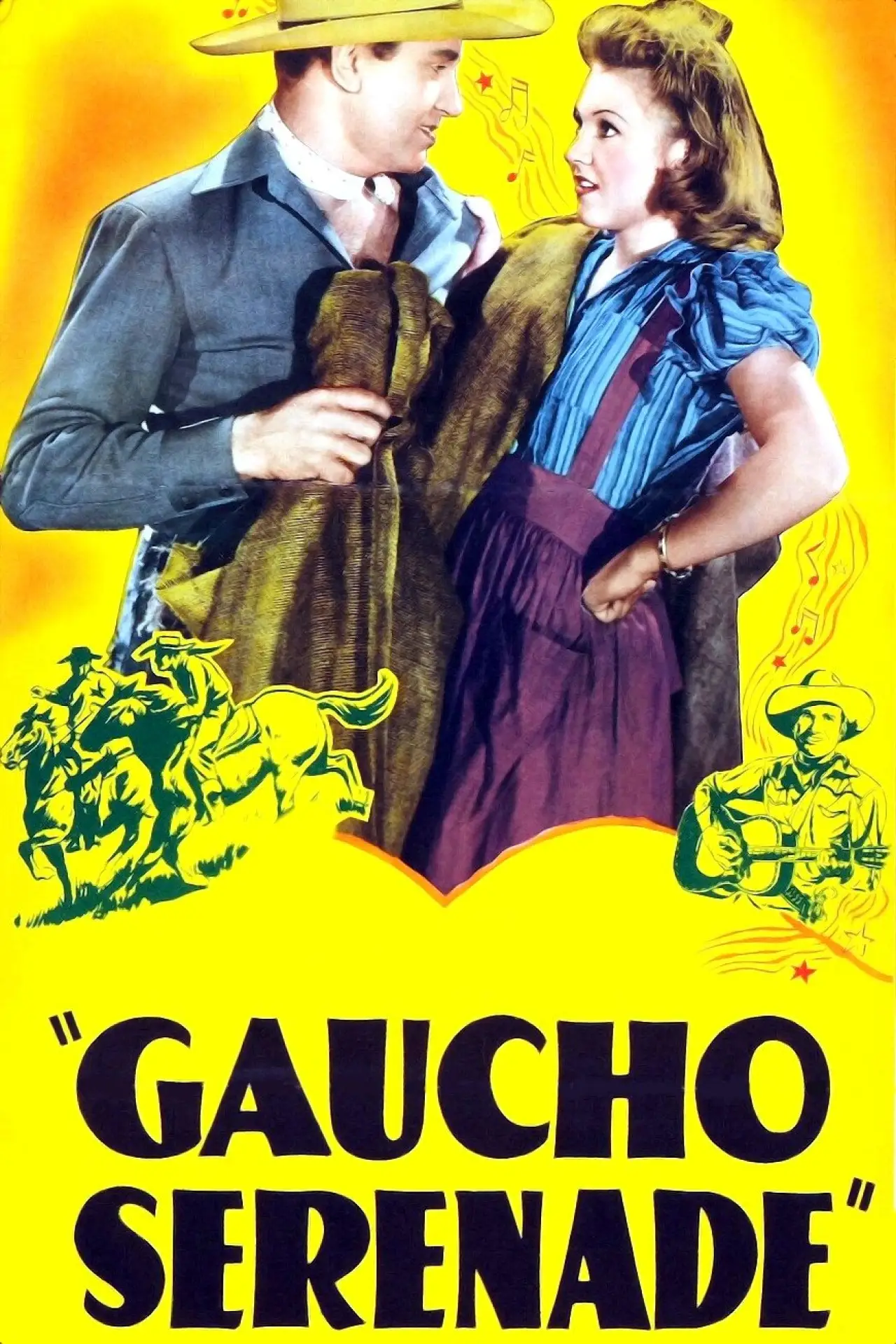 Movie poster "Gaucho Serenade"
