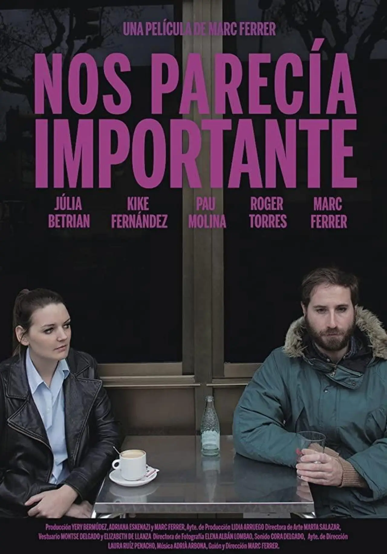 Movie poster "Nos parecía importante"