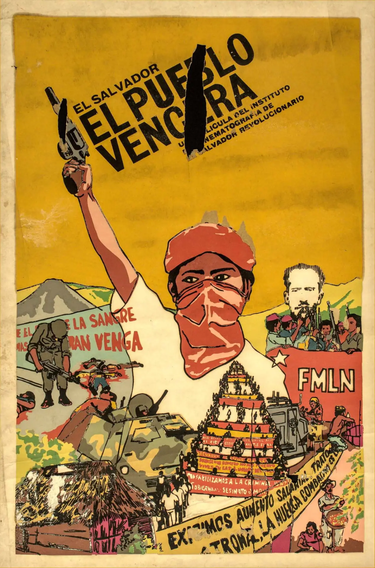 Movie poster "El Salvador: The People Will Win"