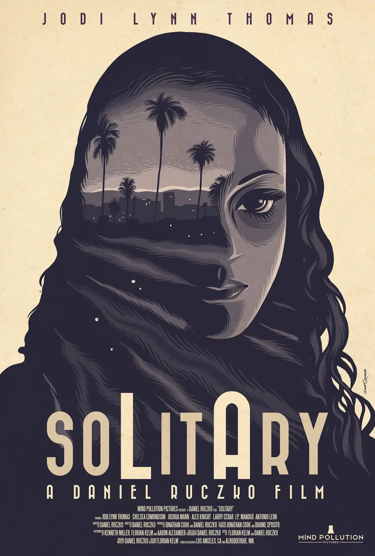 Movie poster "Solitary"