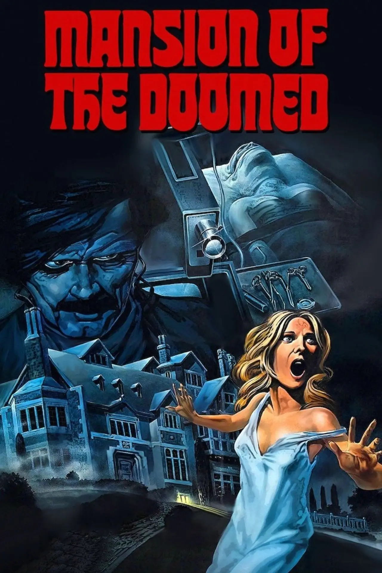 Movie poster "Mansion of the Doomed"