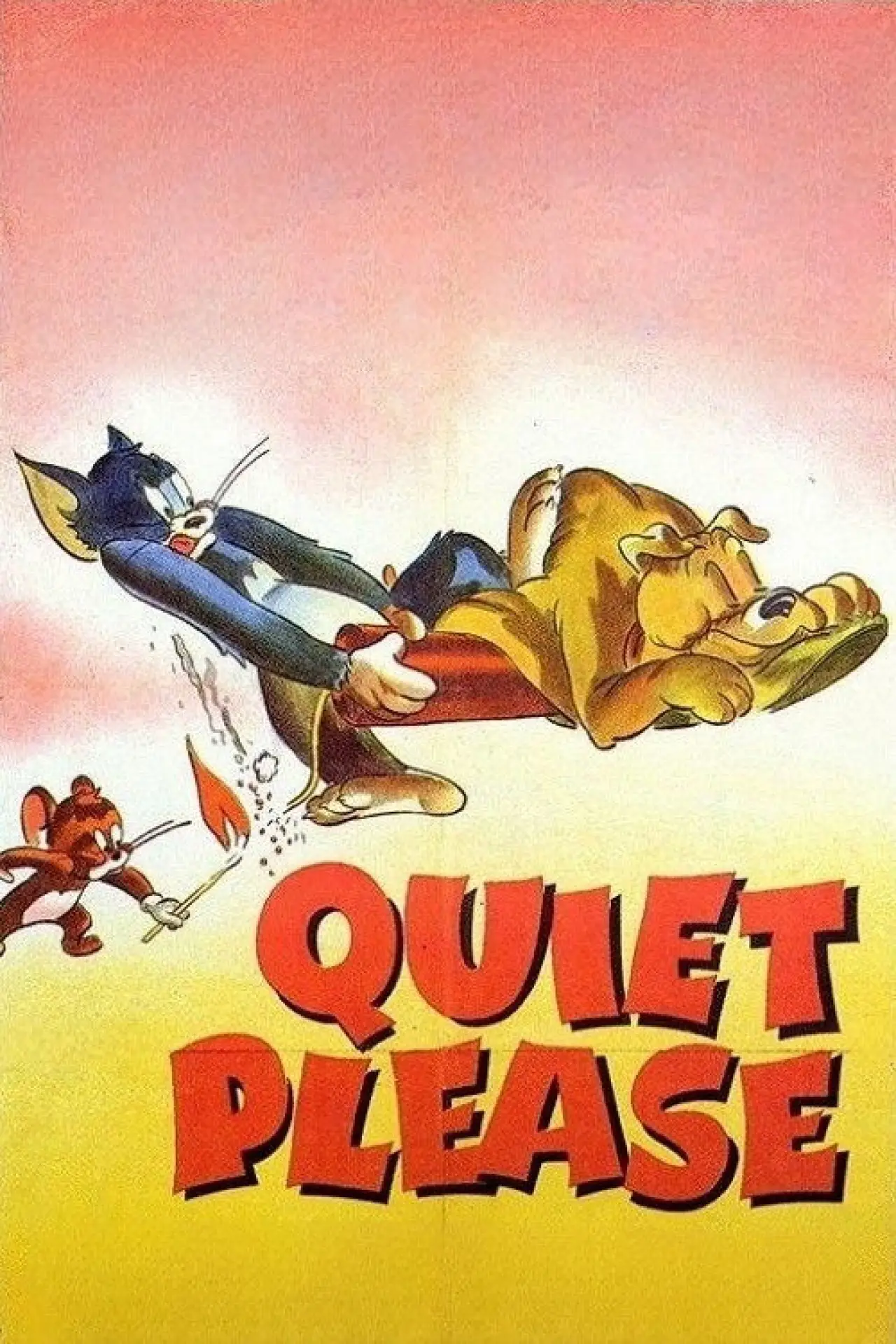 Movie poster "Quiet Please!"