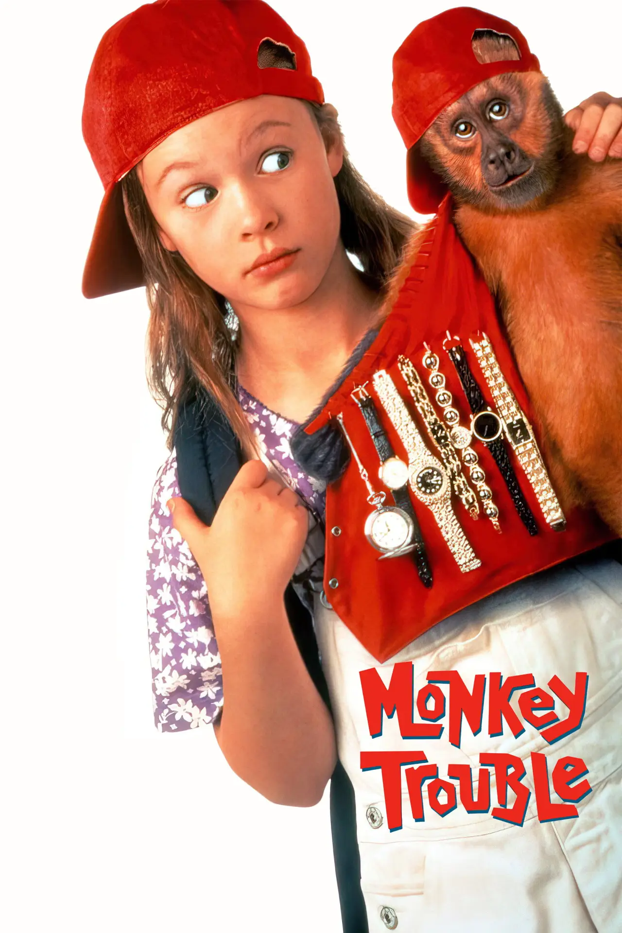 Movie poster "Monkey Trouble"