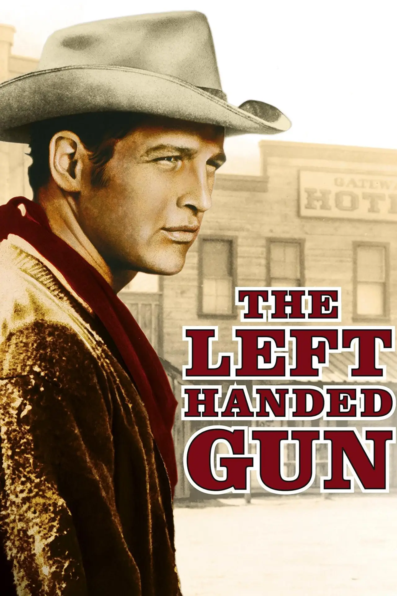 Movie poster "The Left Handed Gun"