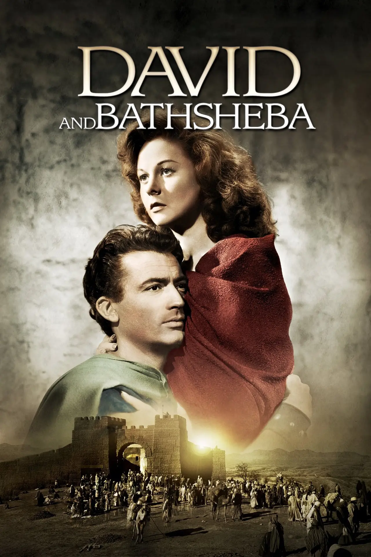 Movie poster "David and Bathsheba"