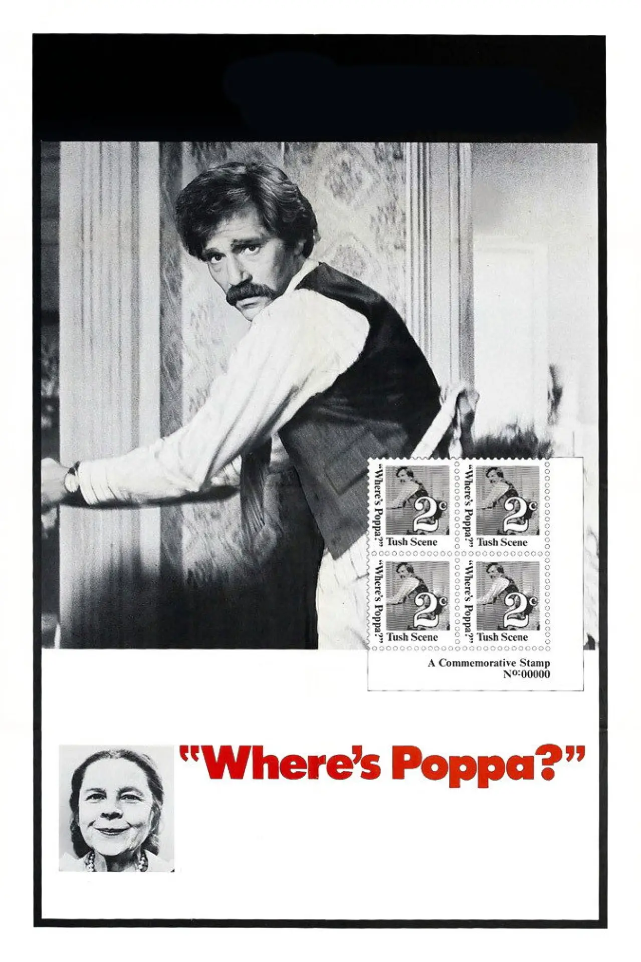 Movie poster "Where’s Poppa?"