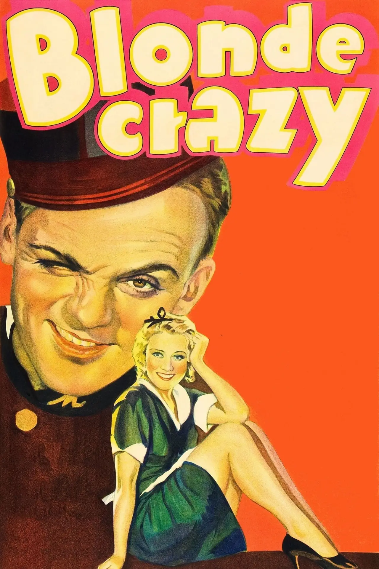 Movie poster "Blonde Crazy"