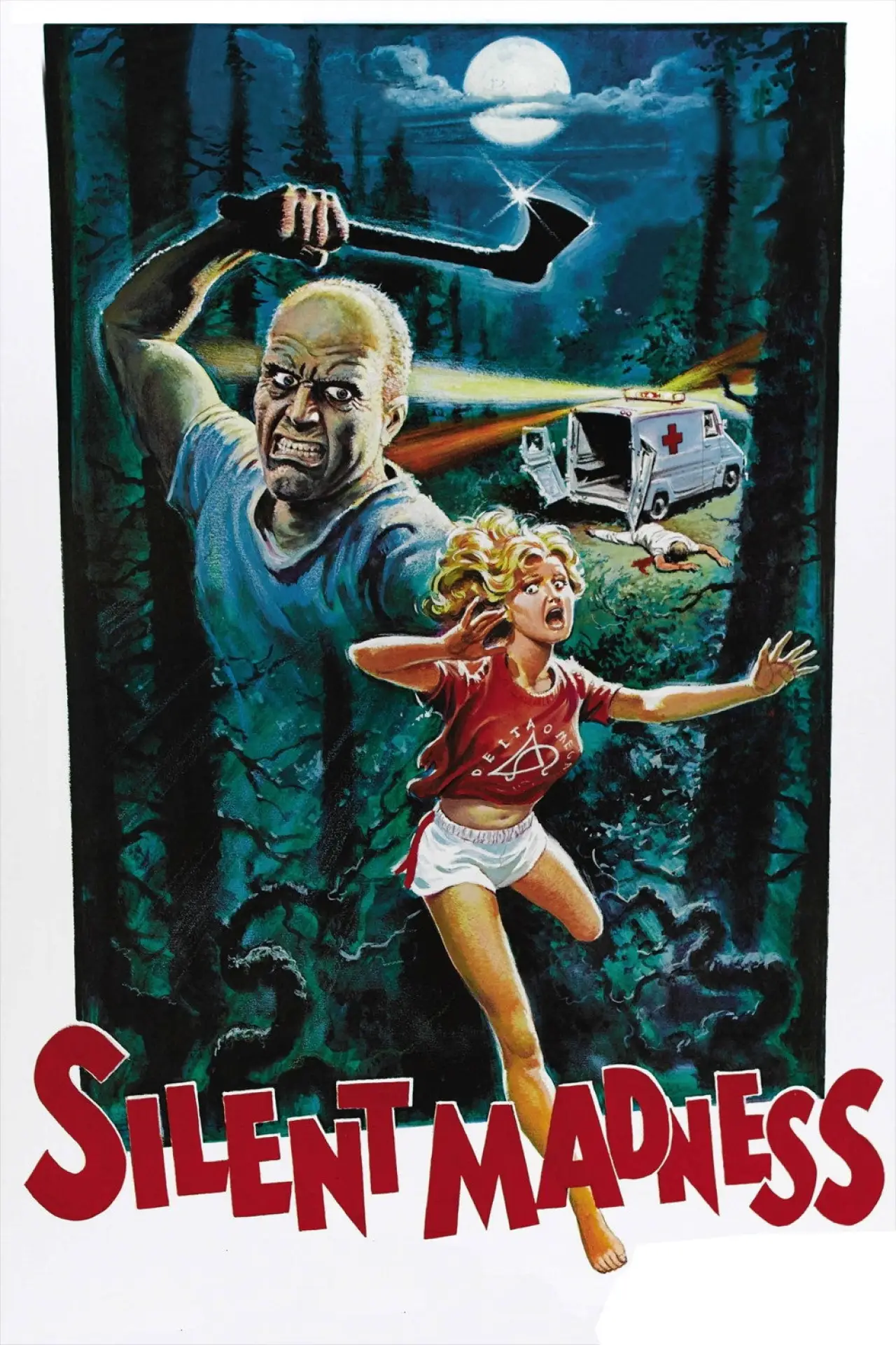 Movie poster "Silent Madness"