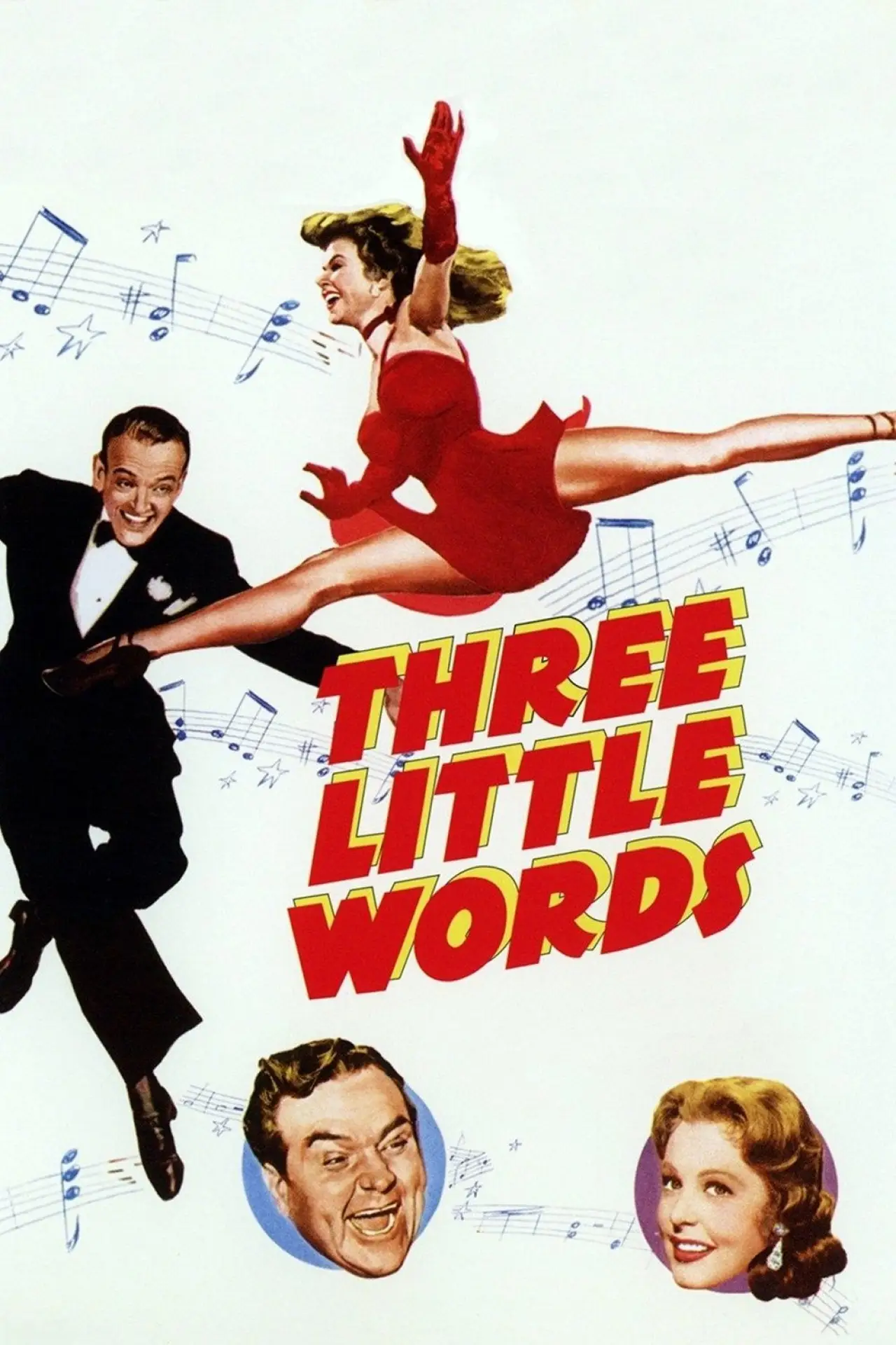 Movie poster "Three Little Words"