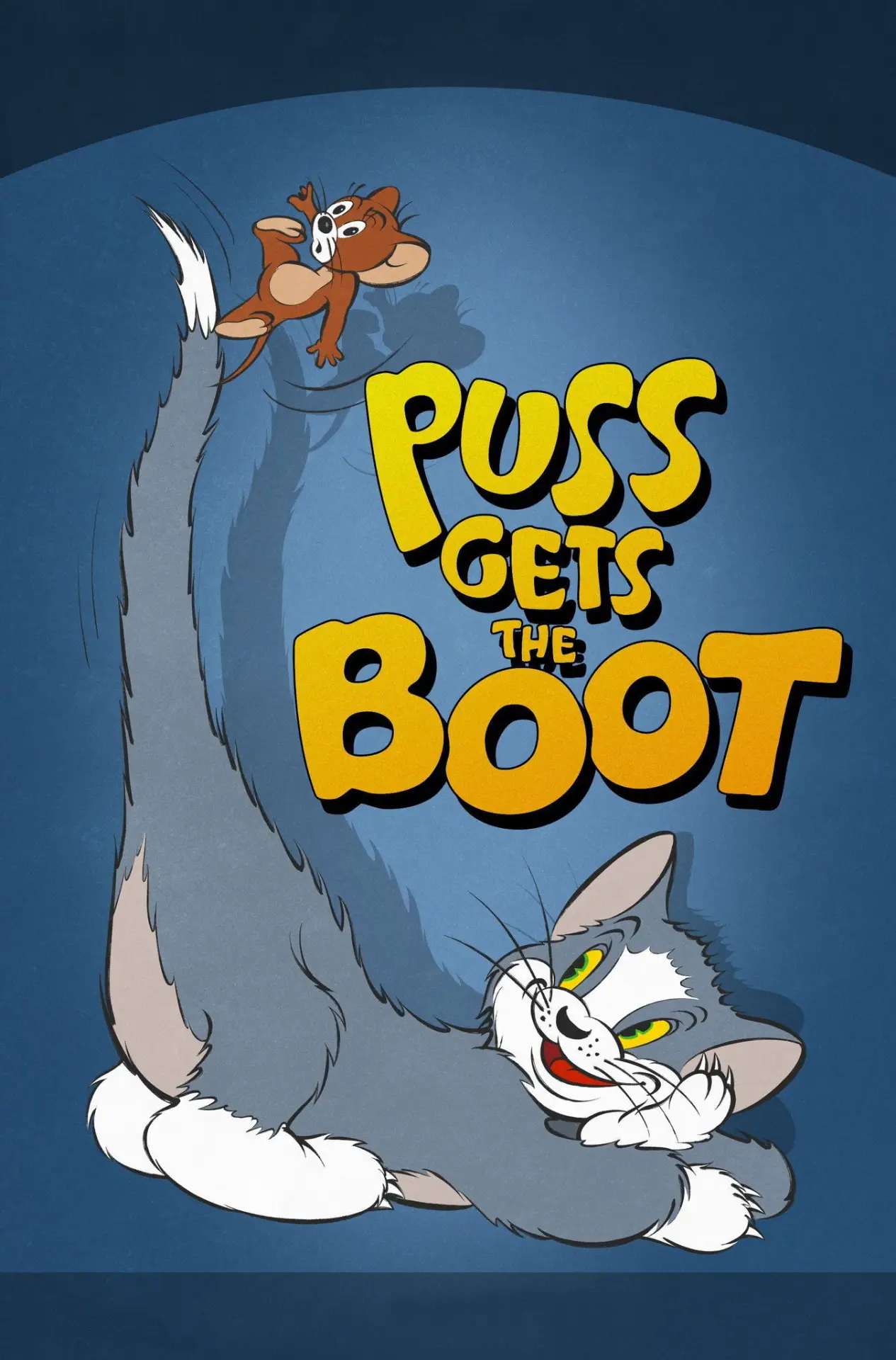 Movie poster "Puss Gets the Boot"