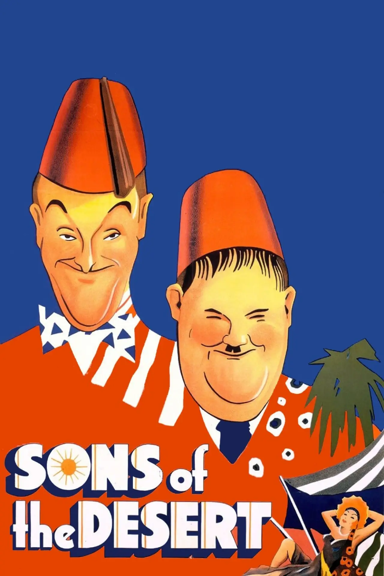 Movie poster "Sons of the Desert"