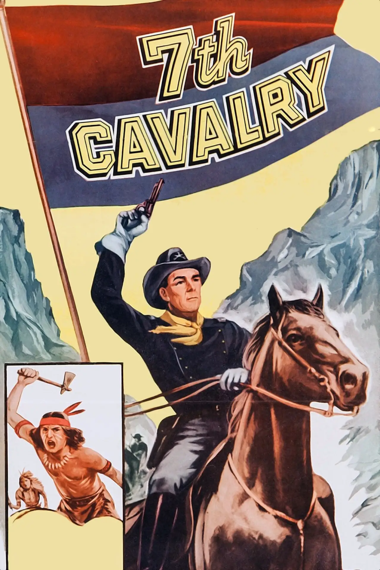 Movie poster "7th Cavalry"