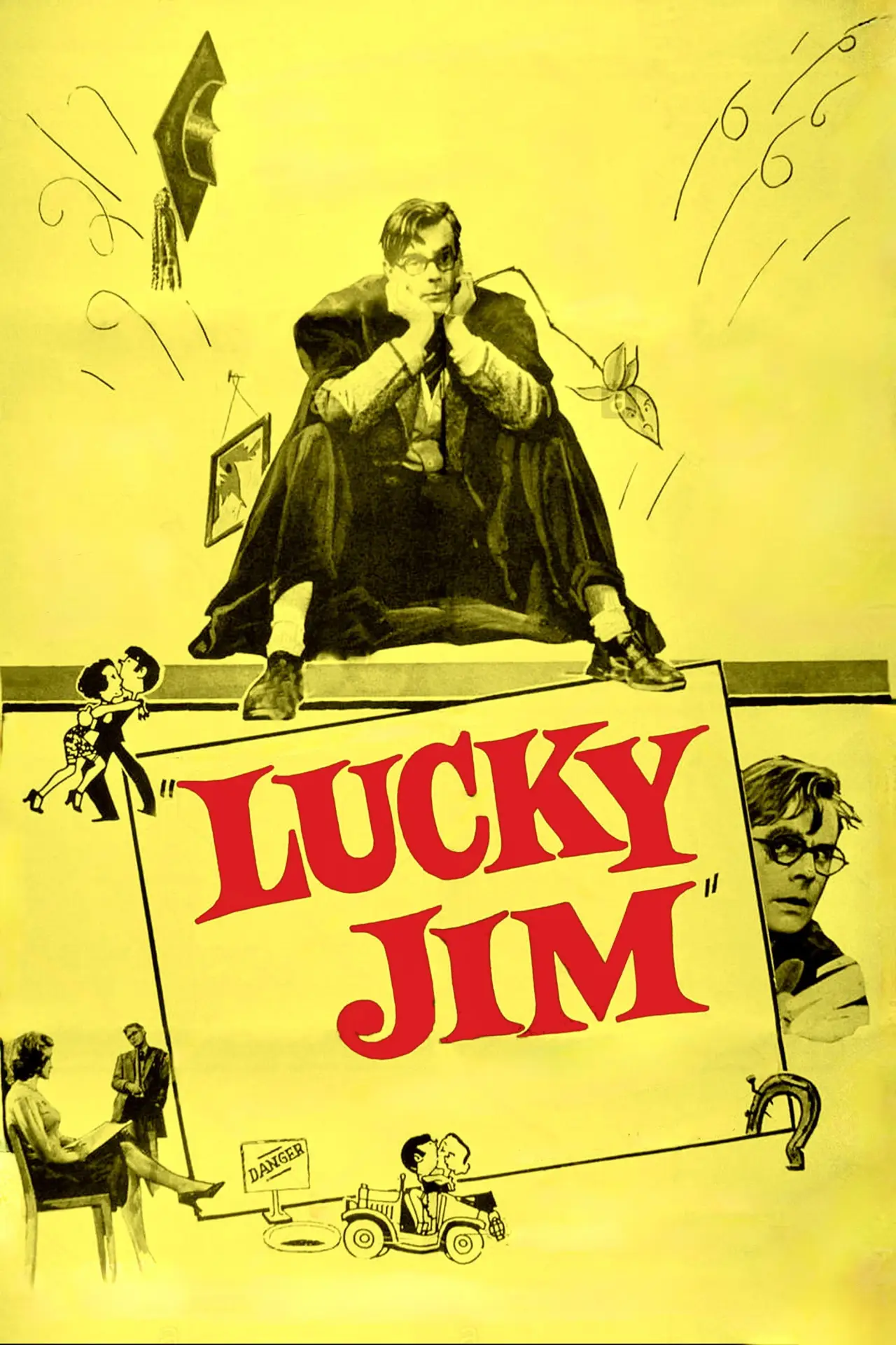 Movie poster "Lucky Jim"