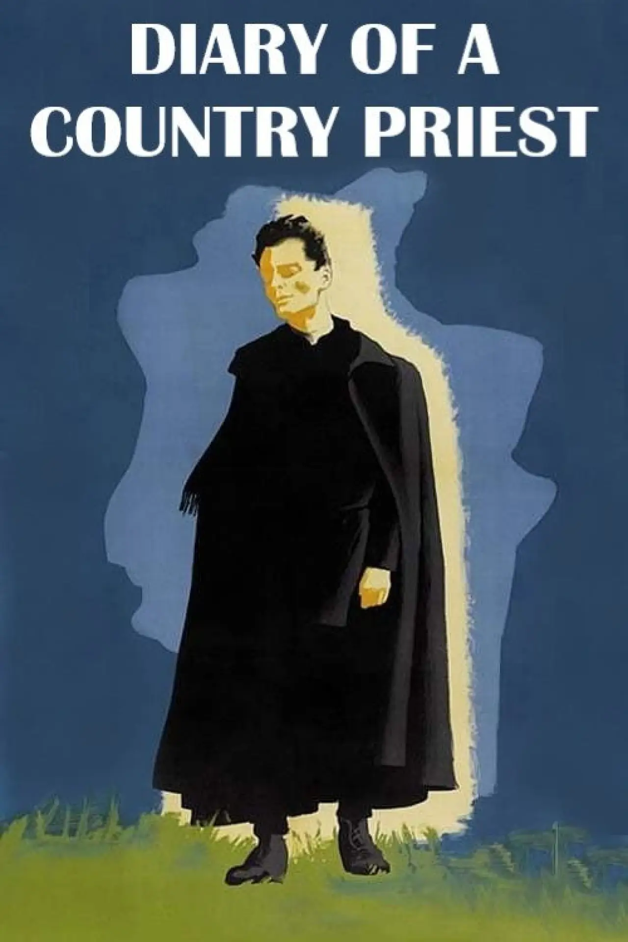 Movie poster "Diary of a Country Priest"