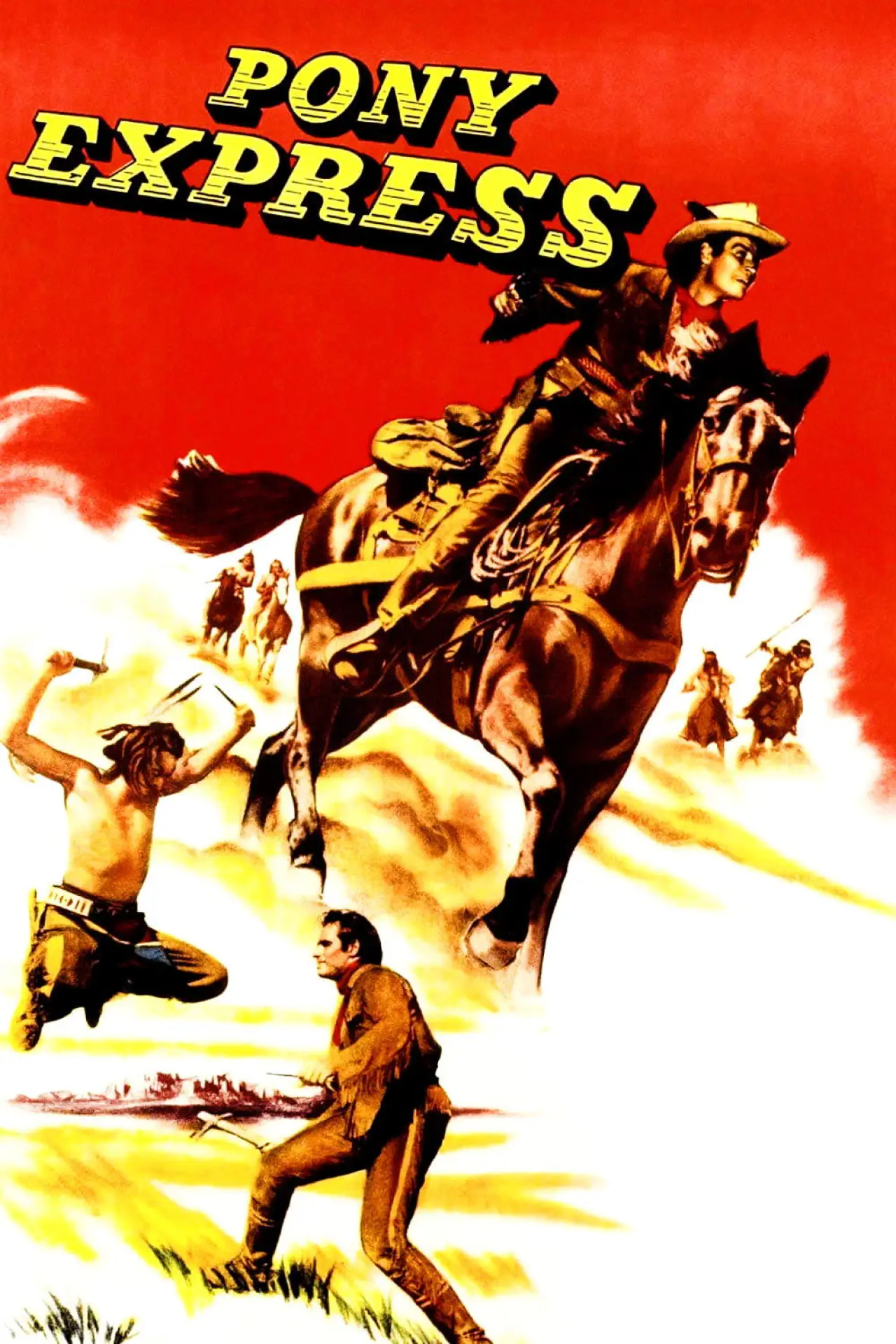 Movie poster "Pony Express"