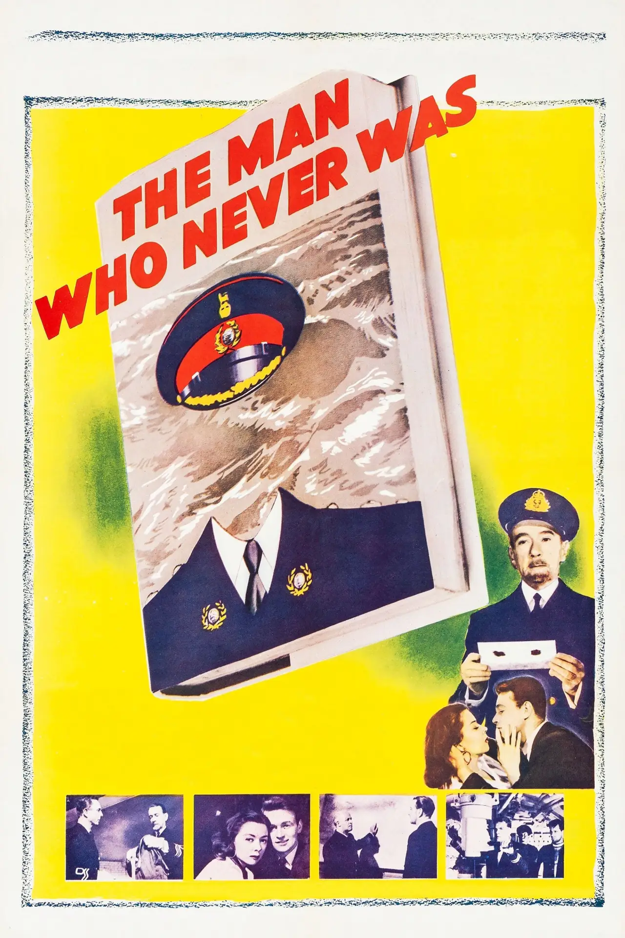 Movie poster "The Man Who Never Was"