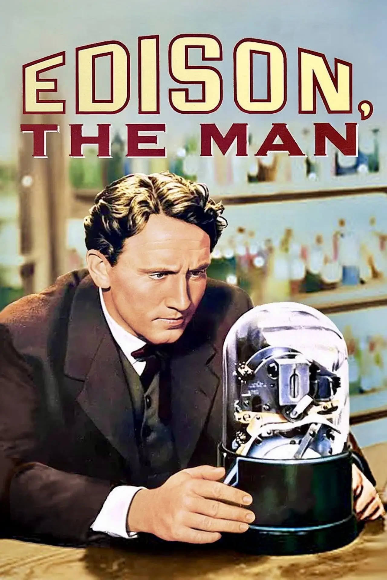 Movie poster "Edison, the Man"