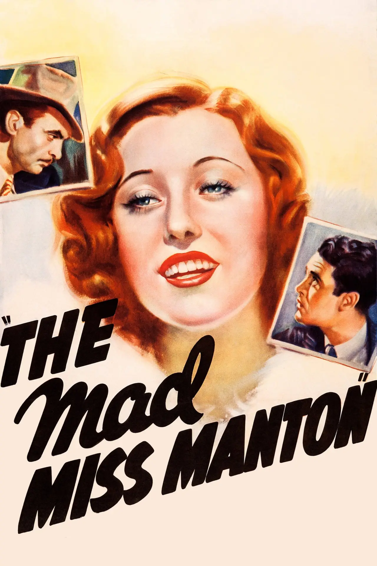 Movie poster "The Mad Miss Manton"