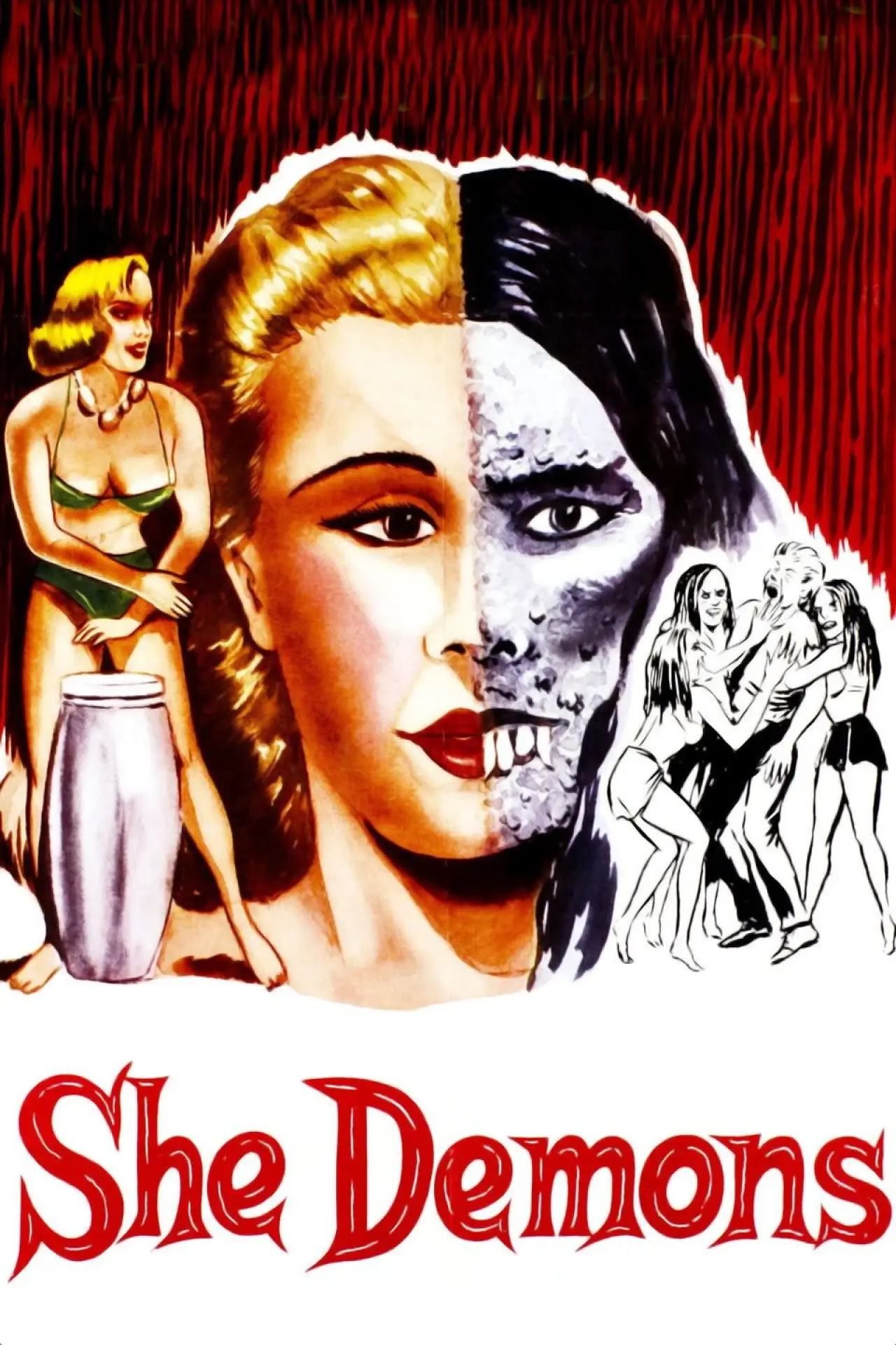 Movie poster "She Demons"