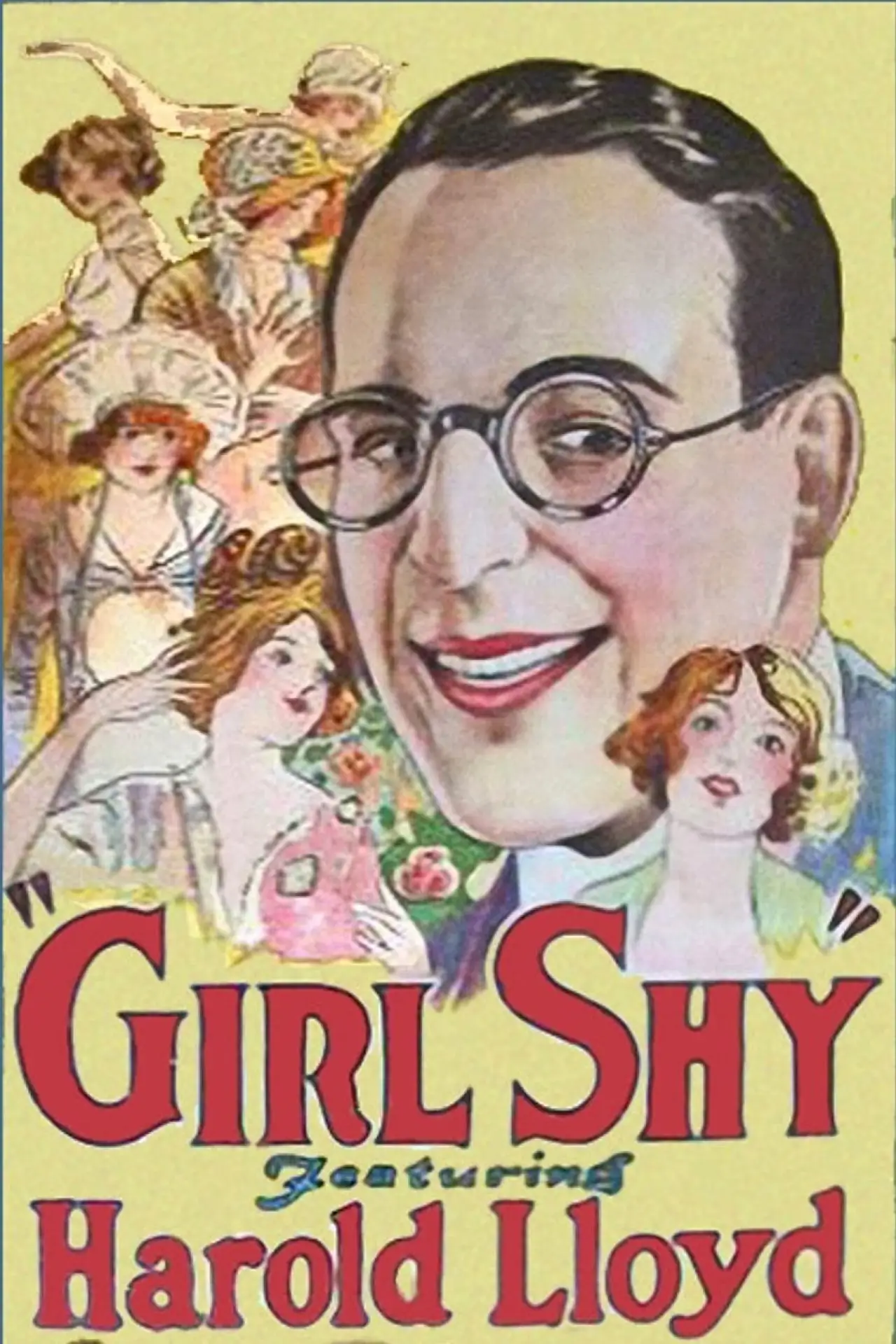 Movie poster "Girl Shy"