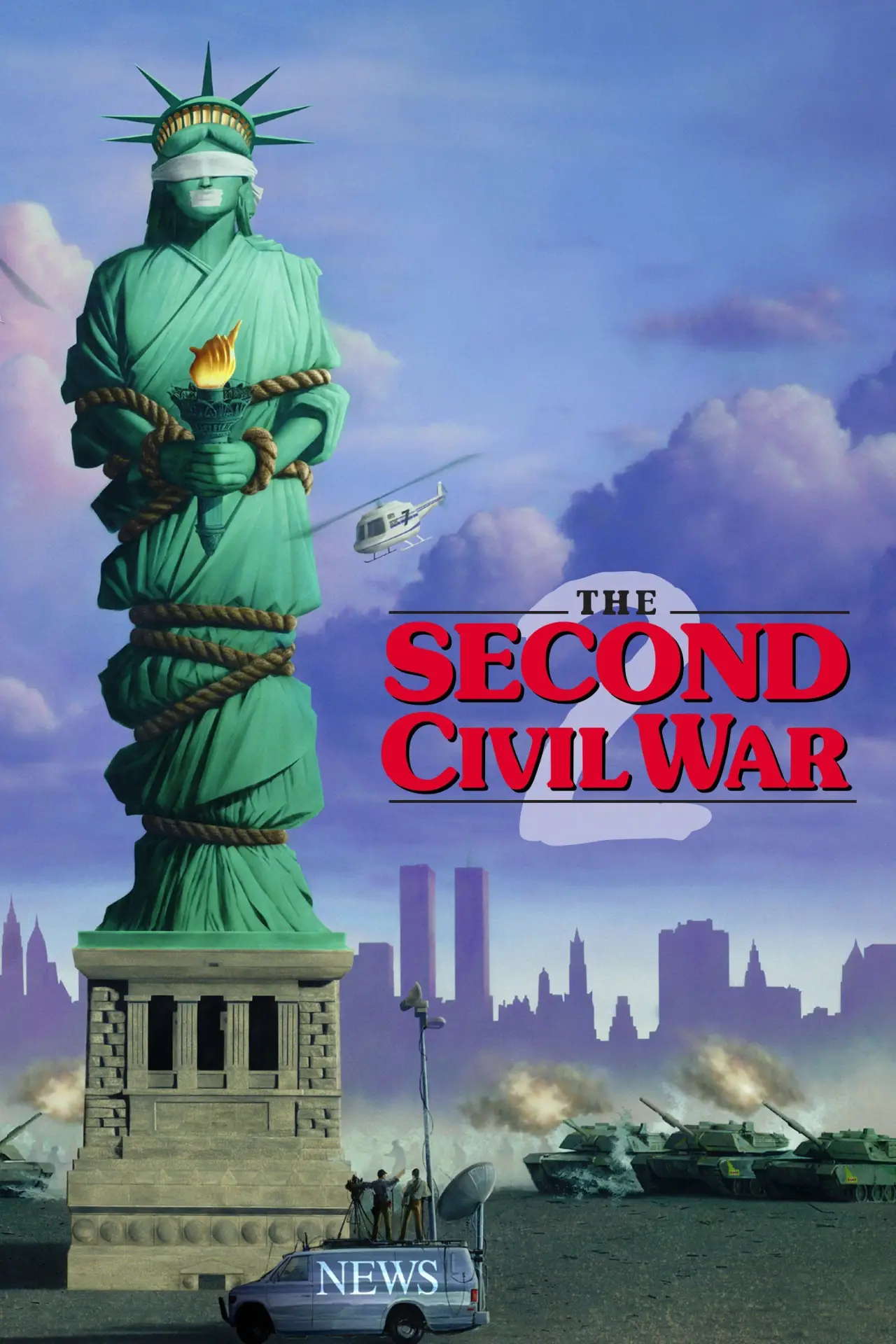 Movie poster "The Second Civil War"