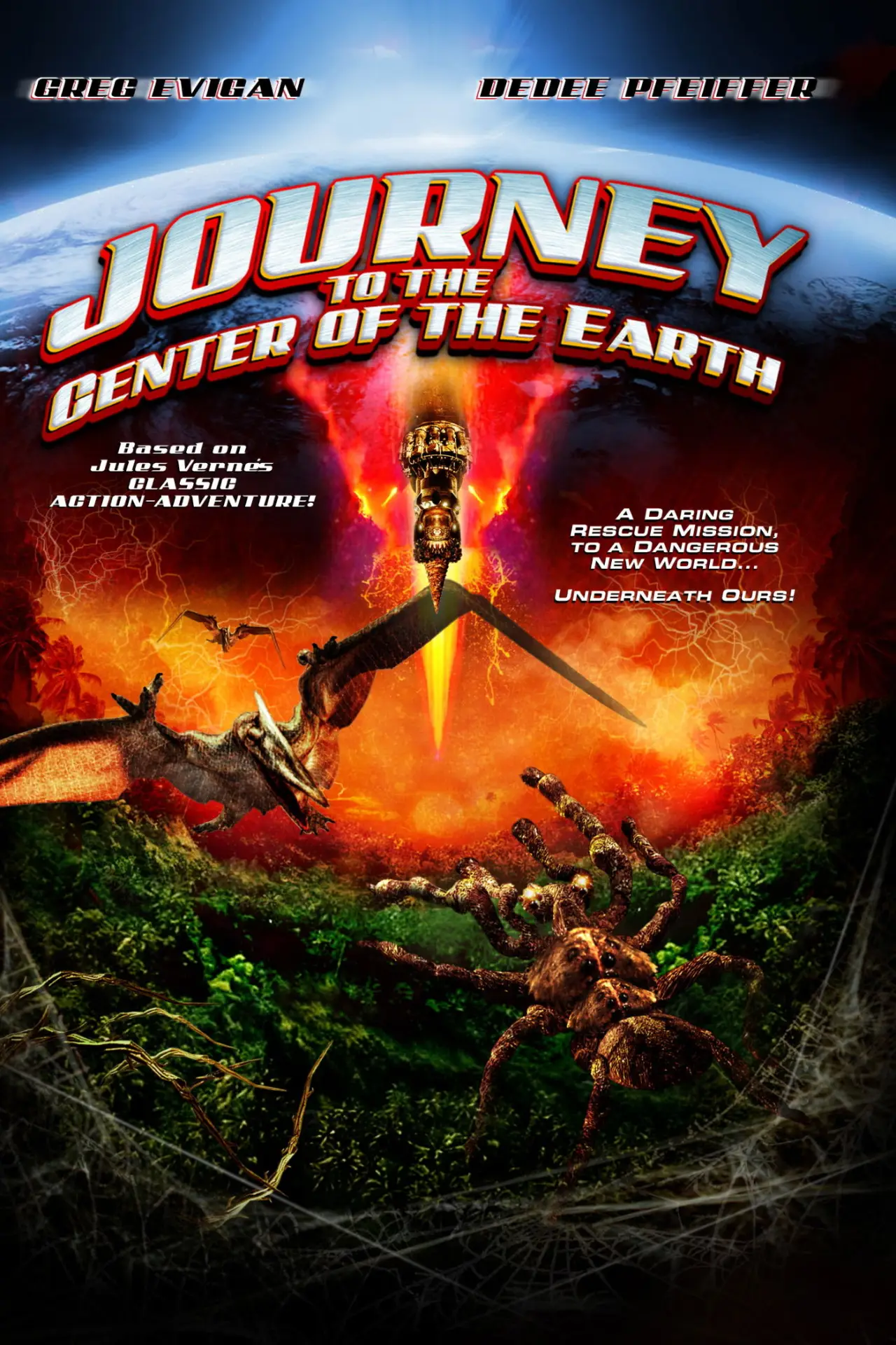 Movie poster "Journey to the Center of the Earth"