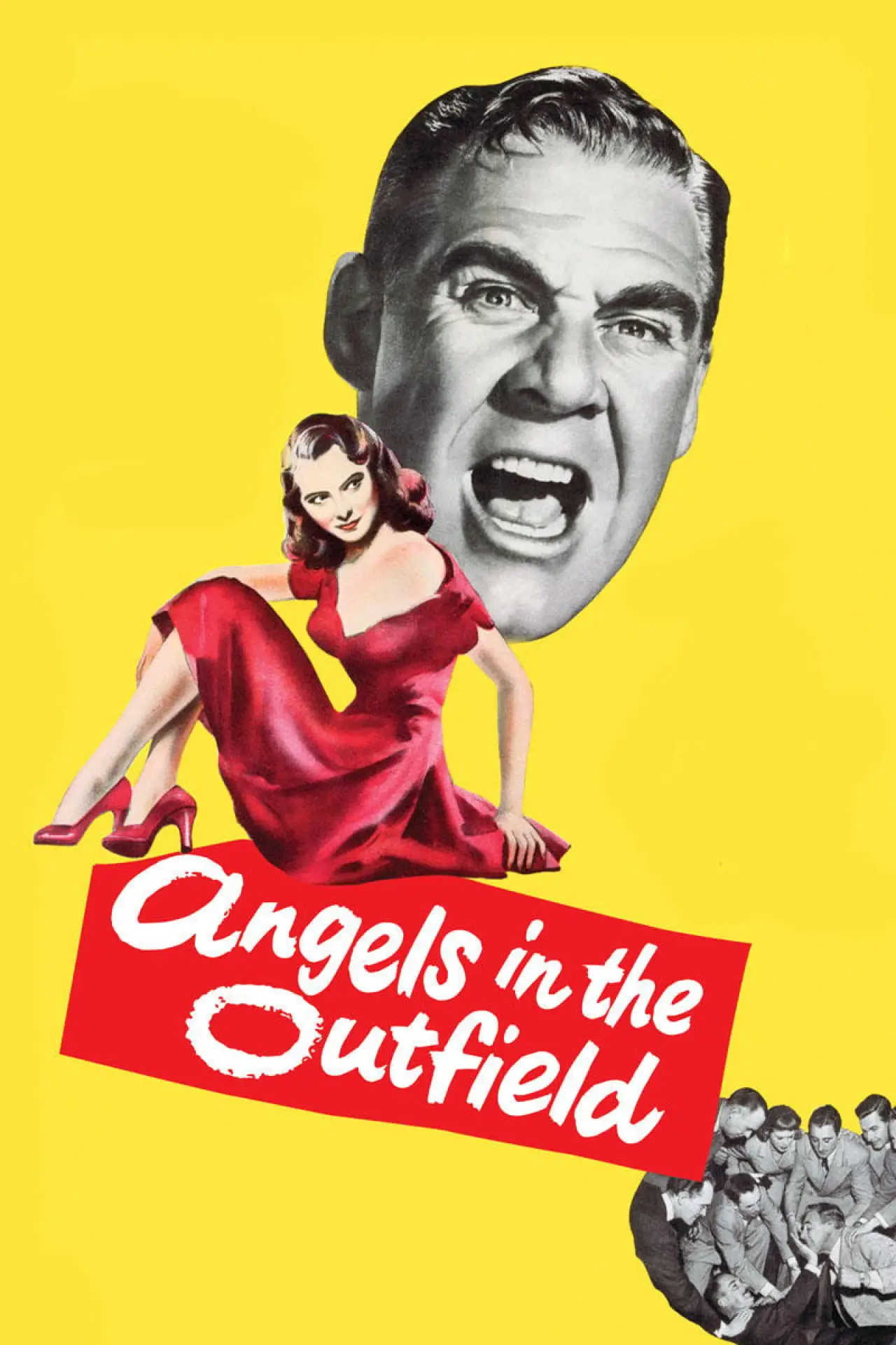 Movie poster "Angels in the Outfield"