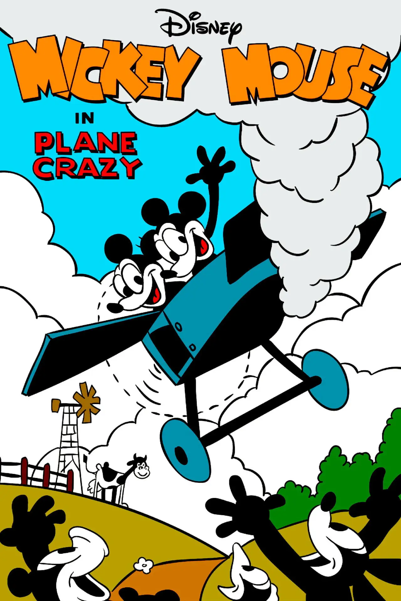Movie poster "Plane Crazy"