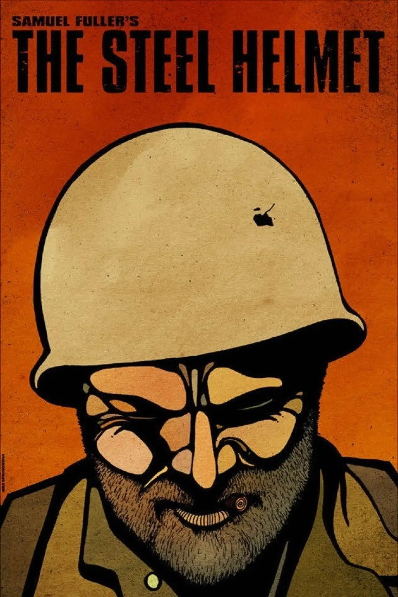 Movie poster "The Steel Helmet"