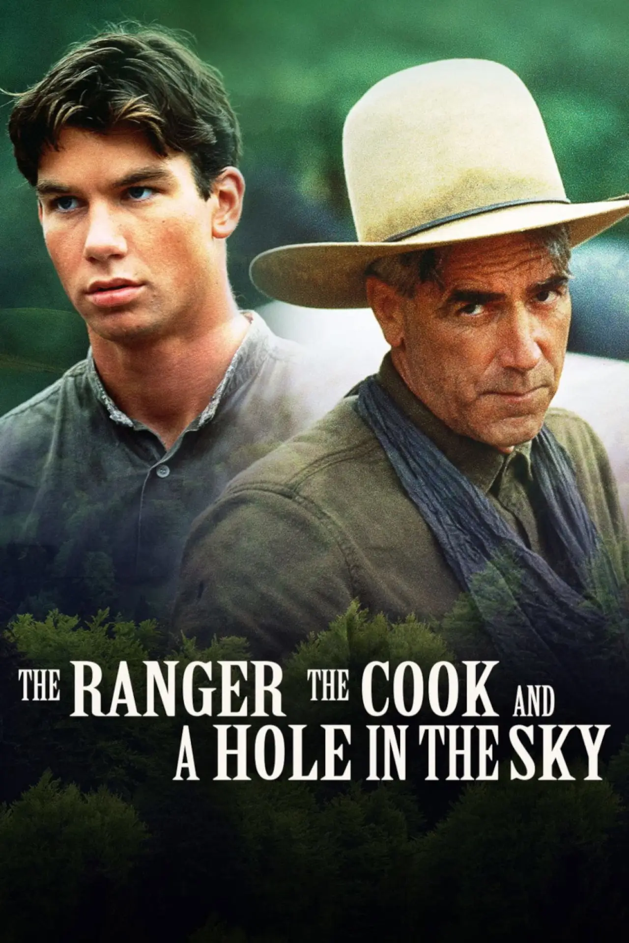 Movie poster "The Ranger, the Cook and a Hole in the Sky"