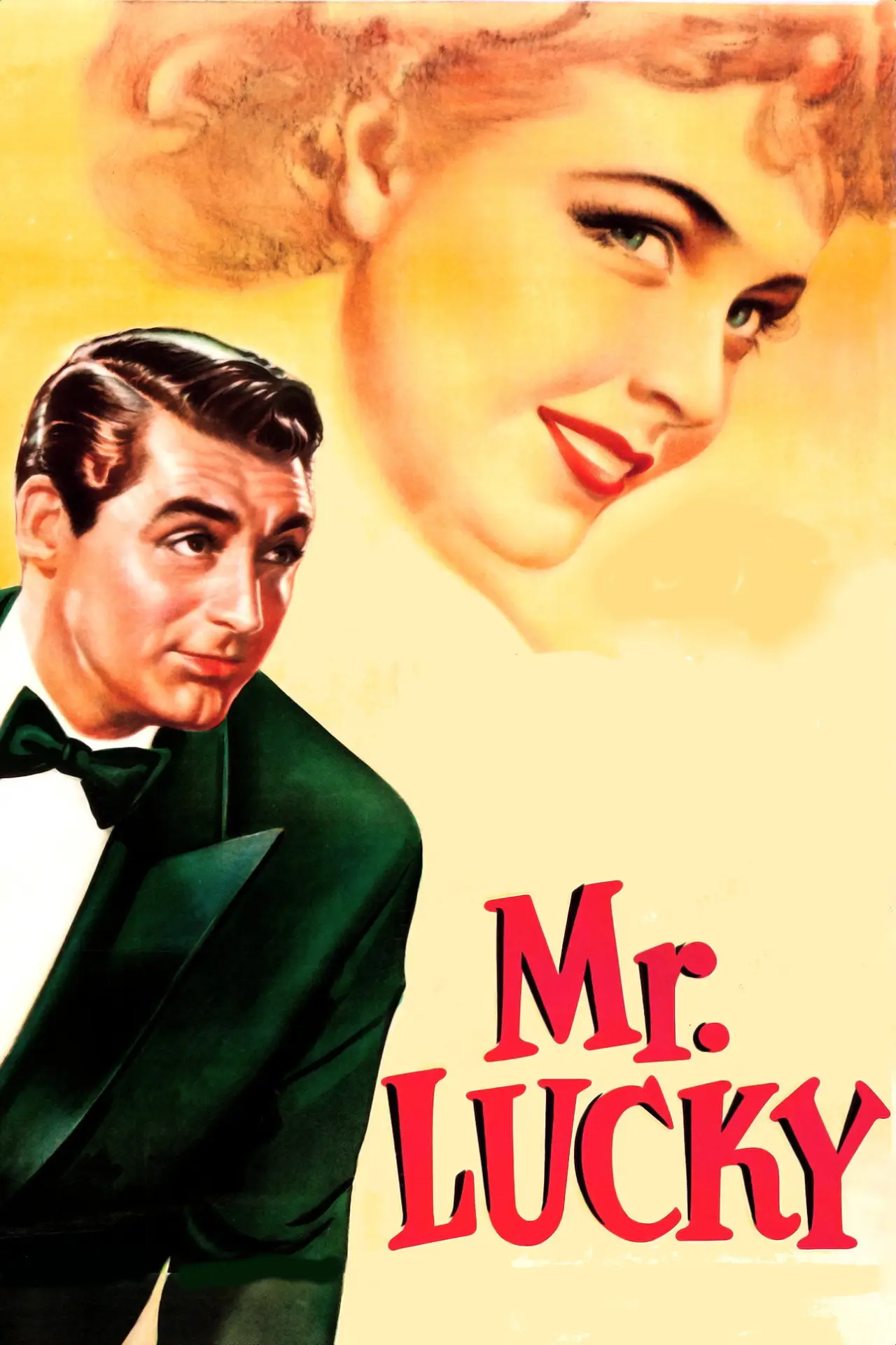 Movie poster "Mr. Lucky"