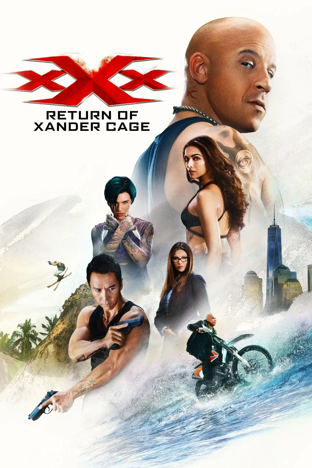 Movie poster "xXx: Return of Xander Cage"
