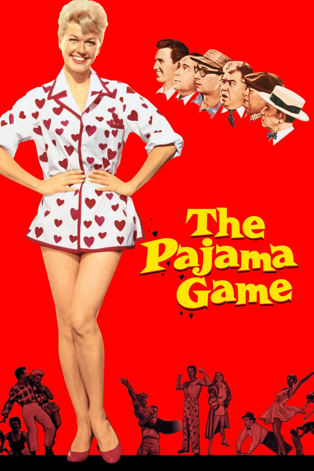 Movie poster "The Pajama Game"