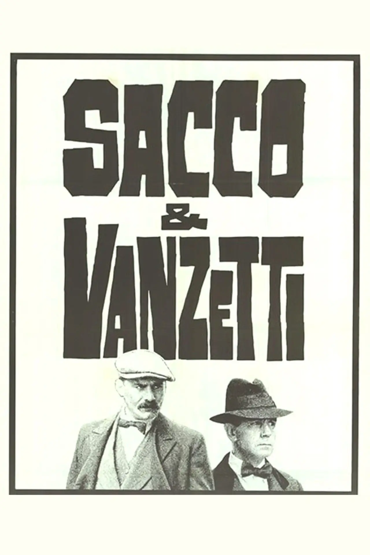 Movie poster "Sacco & Vanzetti"