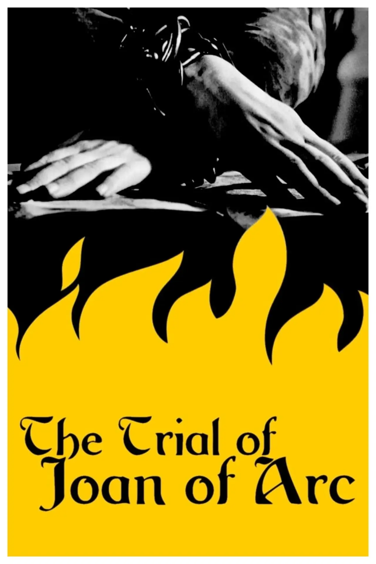 Movie poster "The Trial of Joan of Arc"