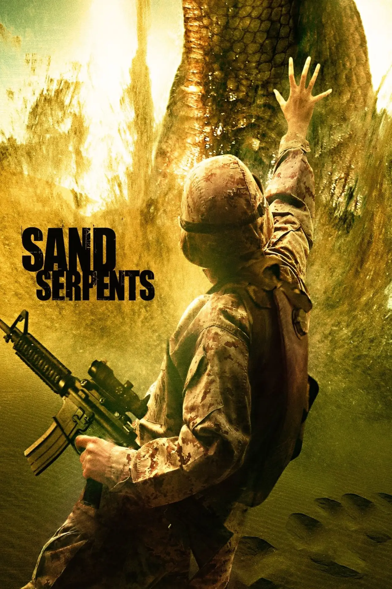 Movie poster "Sand Serpents"