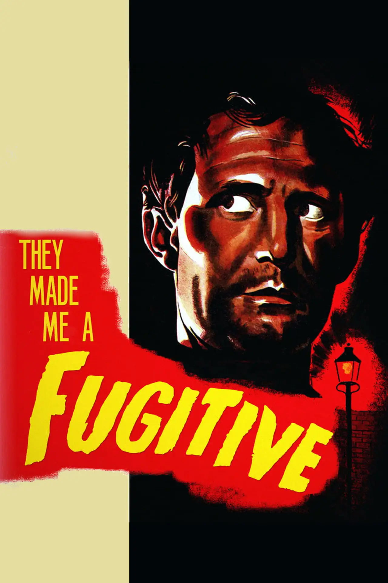 Movie poster "They Made Me a Fugitive"