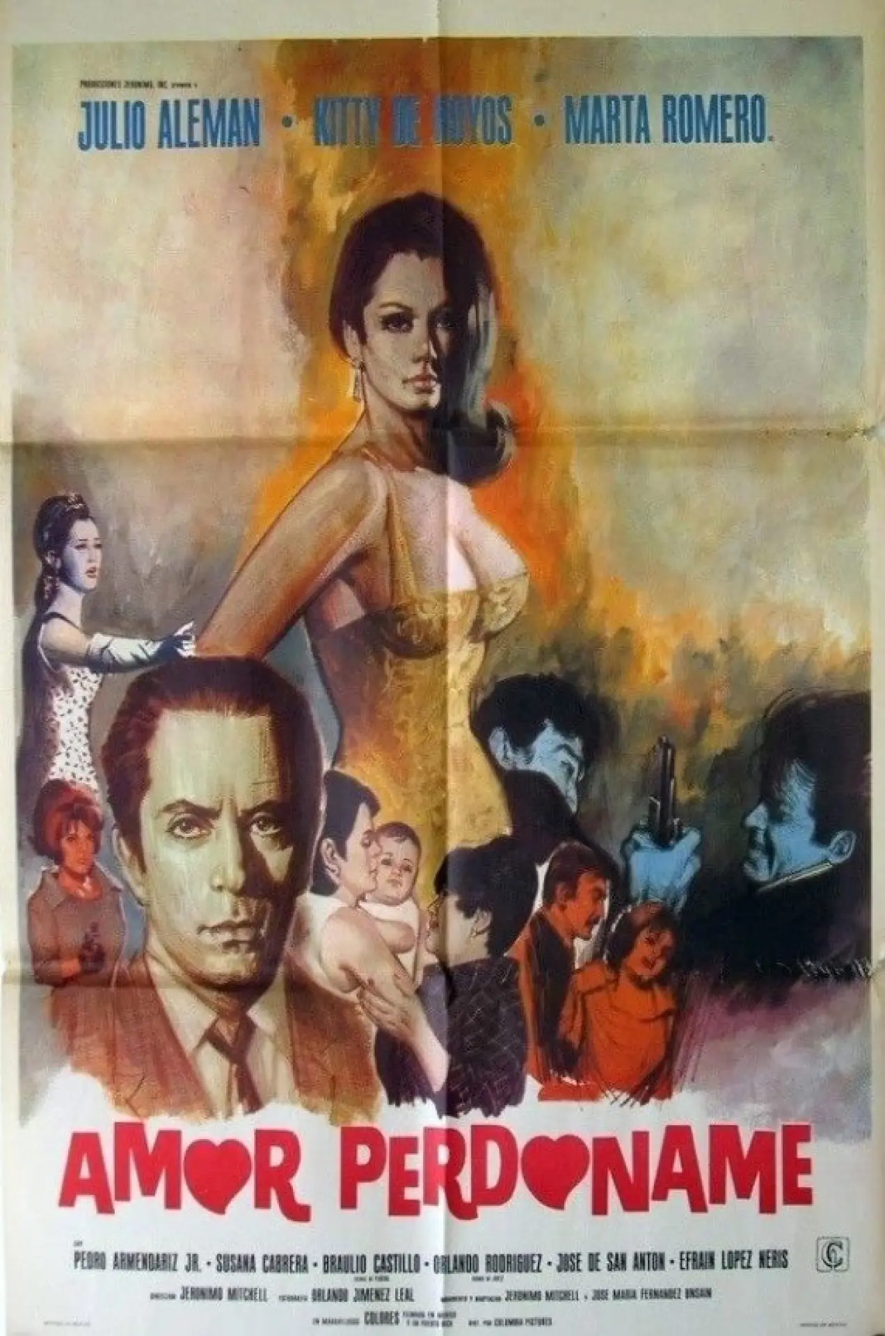 Movie poster "Amor perdóname"