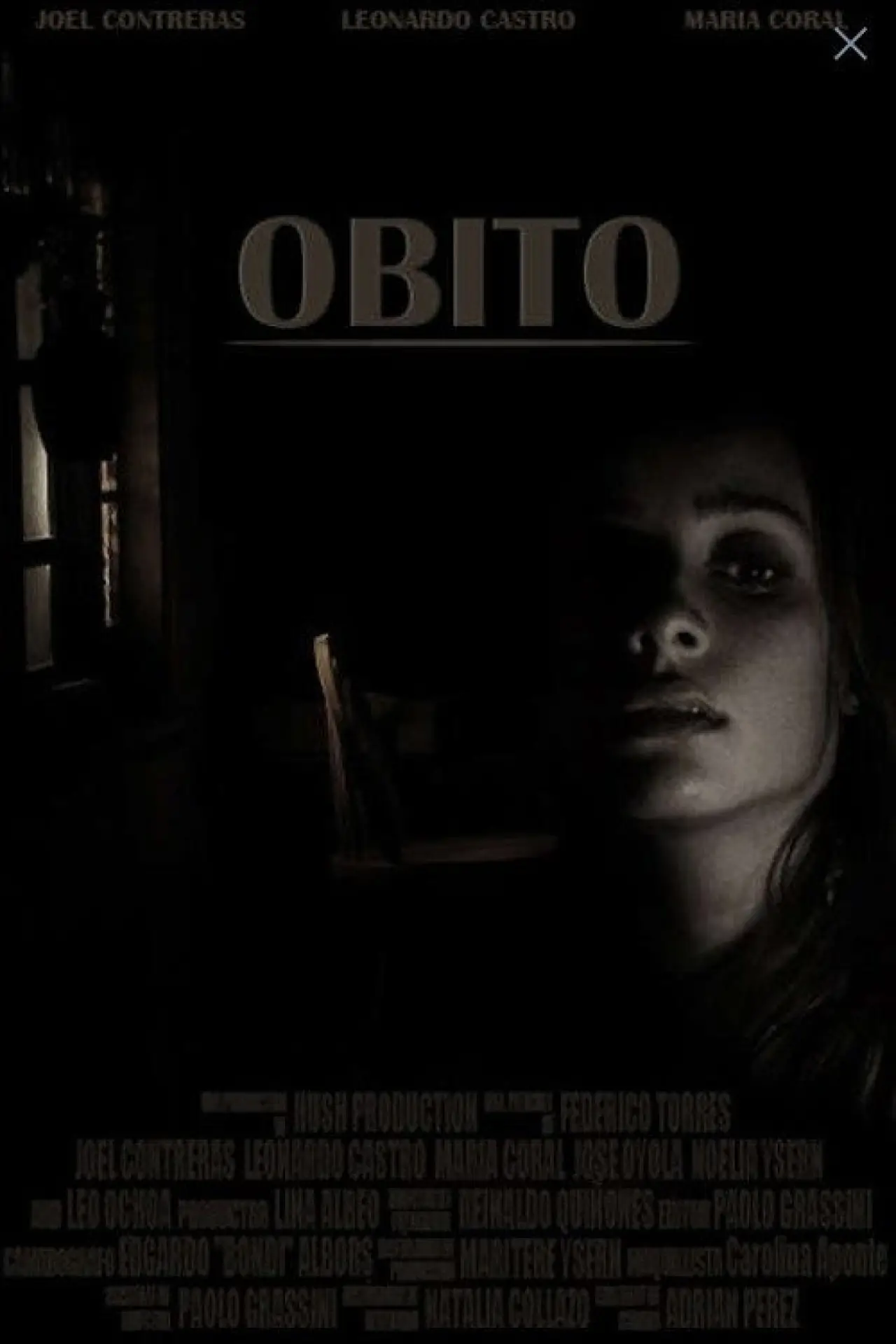 Movie poster "Óbito"