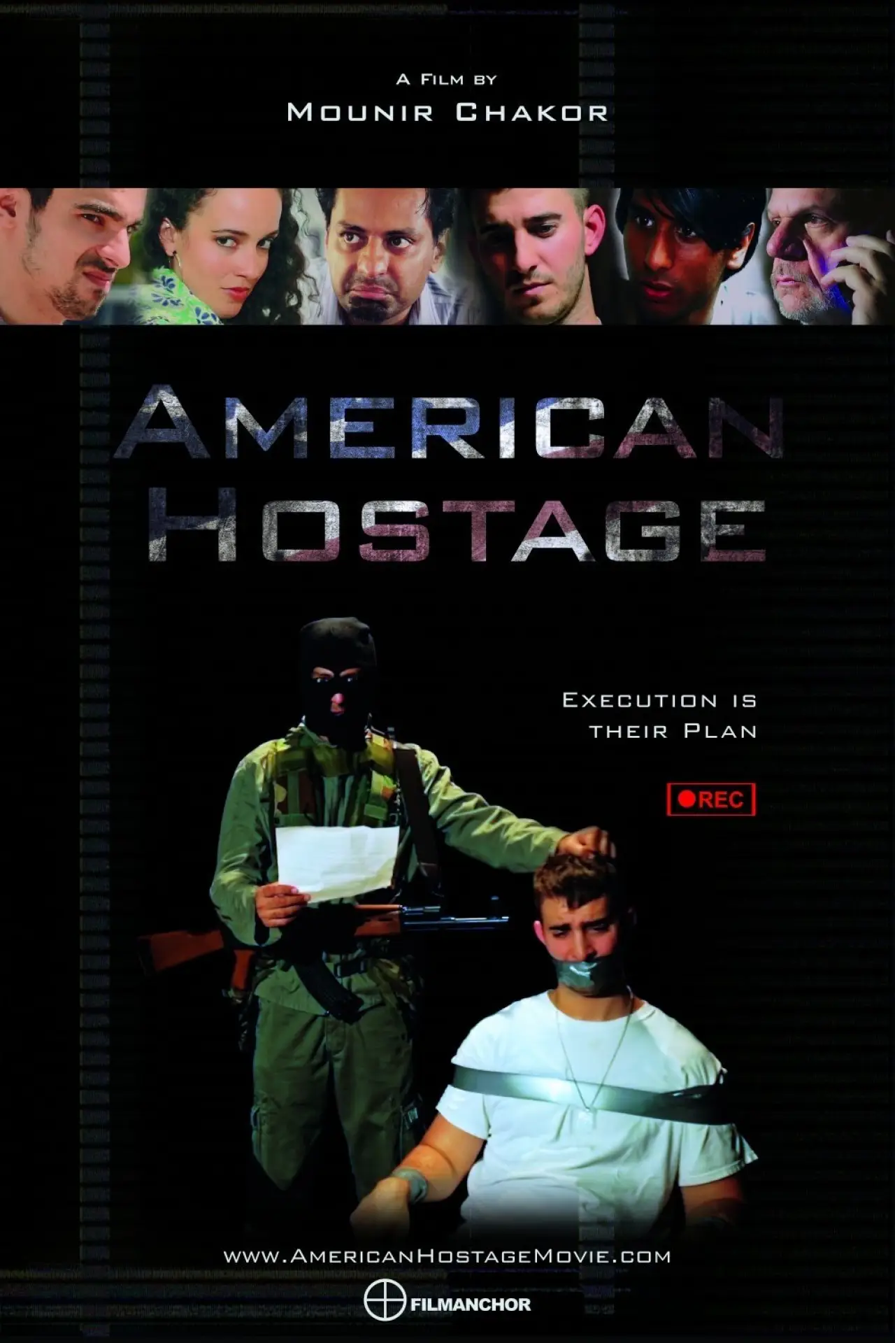 Movie poster "American Hostage"