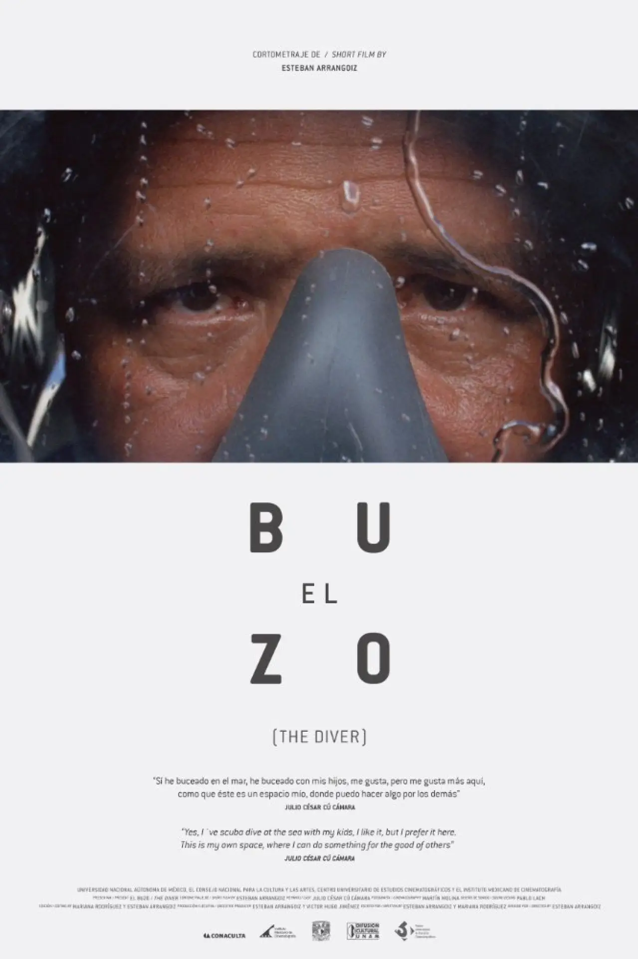 Movie poster "The Diver"