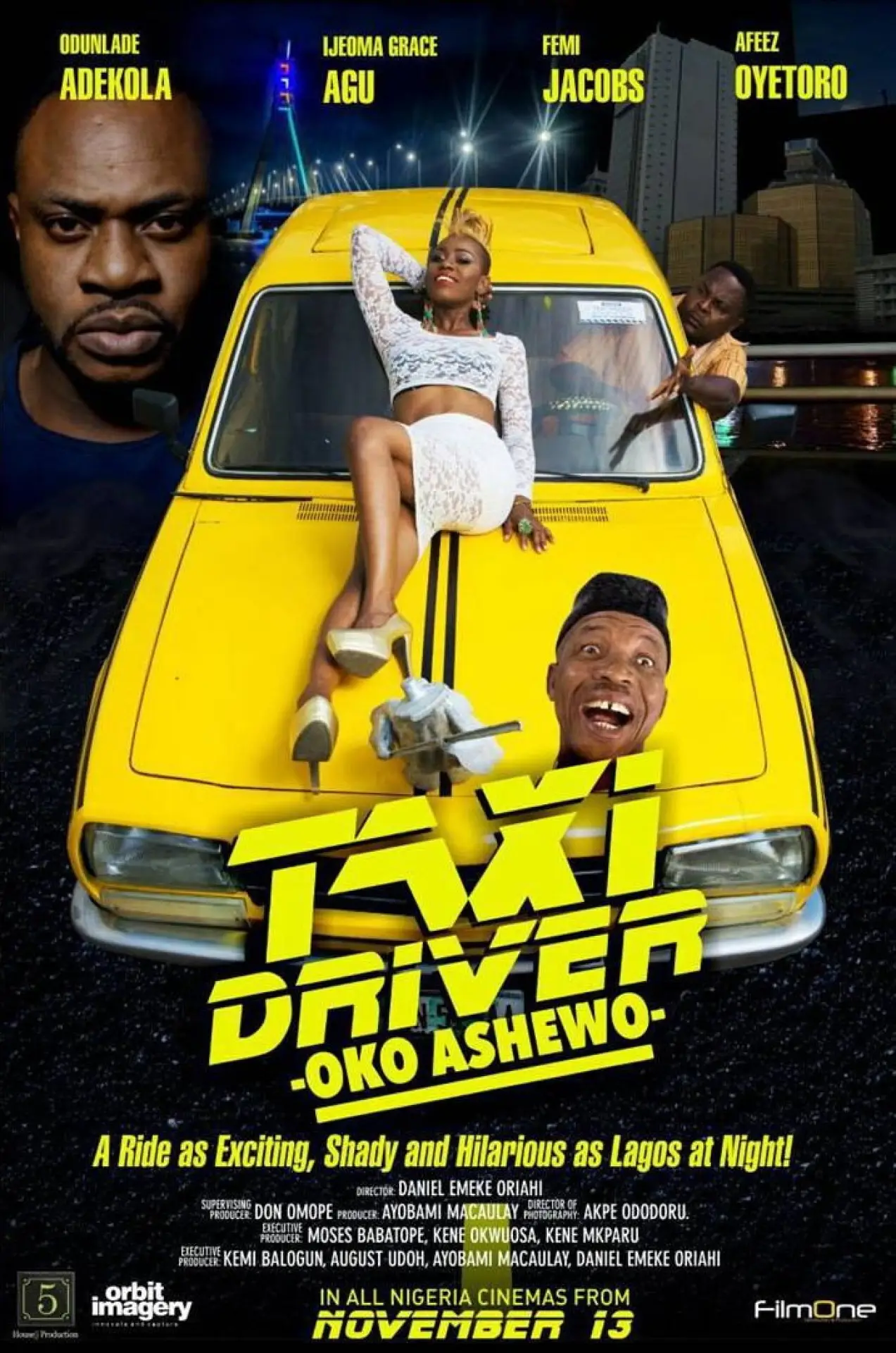 Movie poster "Taxi Driver: Oko Ashewo"